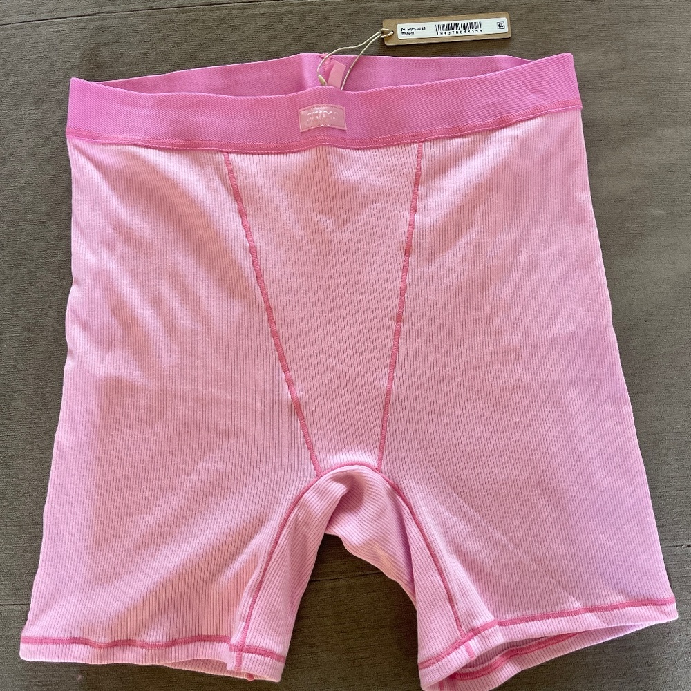 Skims cotton rob boxer bubble gum size medium